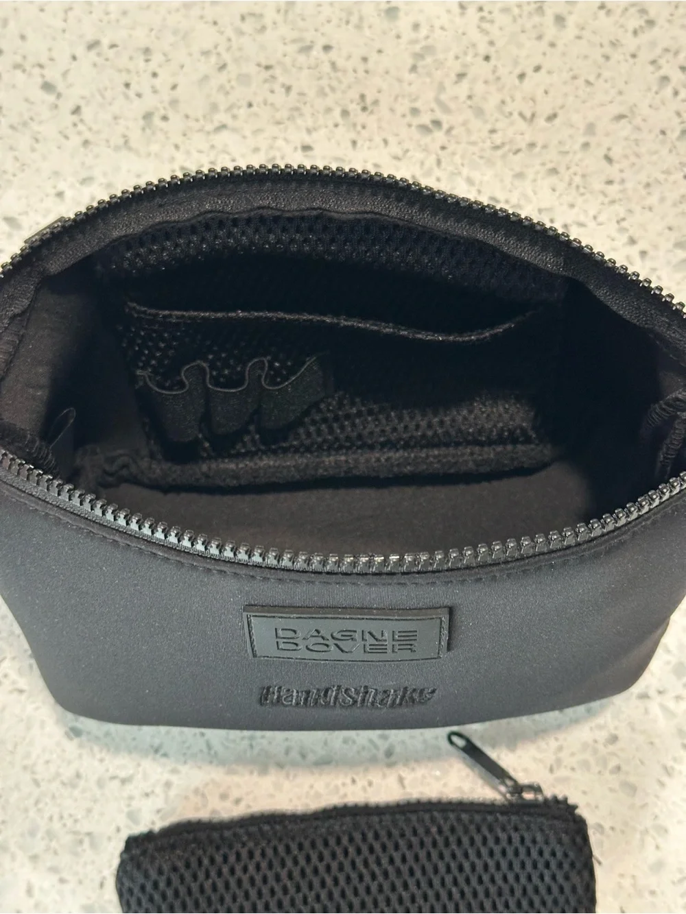Dagne Dover Hunter Toiletry Bag Large in Black